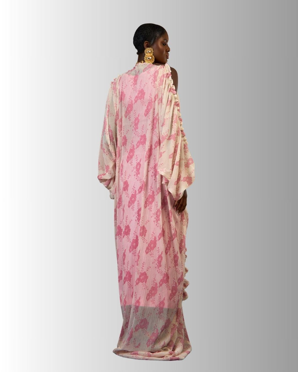 MADAME RUFFLE Column Dress