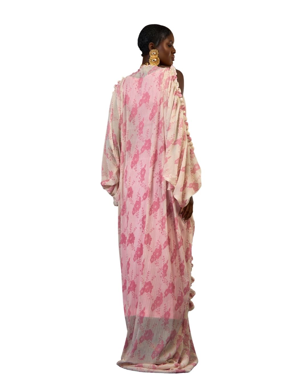 MADAME RUFFLE Column Dress